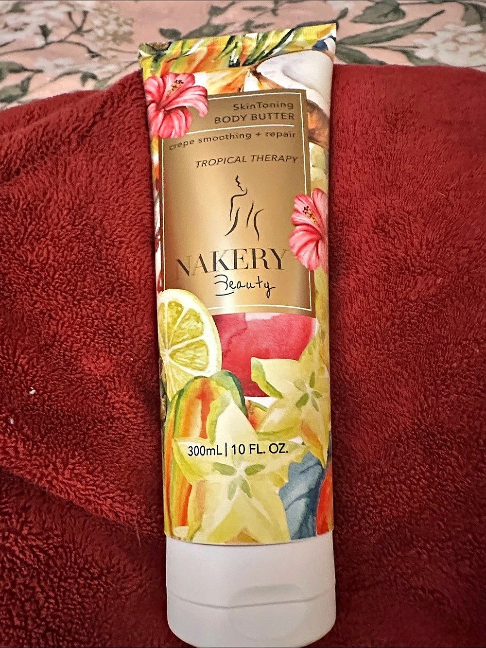 Nakery Beauty Tropical Therapy Skin-Softening Body Butter 300 mL New
